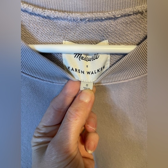 Madewell x Karen Walker sweatshirt - Picture 5 of 7